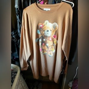 NWT Greyson Threads teddy wrapped in lights